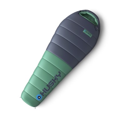 DOWN SLEEPING BAG DINIS blue/mint -10 HUSKY - view 2