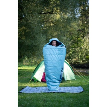 SLEEPING BAG MAJESTY LADY light blue -10 HUSKY - view 6