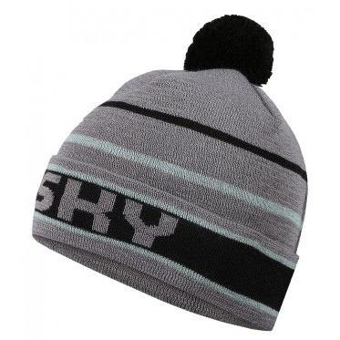 Men`s merino cap Meralp grey HUSKY - view 2