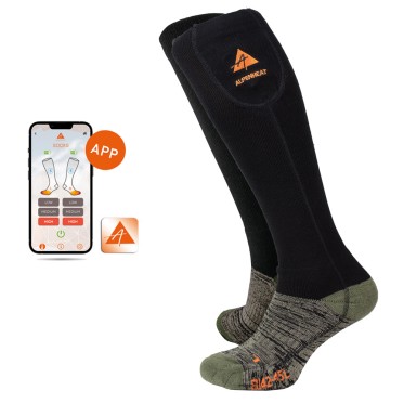 ALPENHEAT Heated Socks FIRE SKI-SOCKS APP ALPENHEAT - view 2