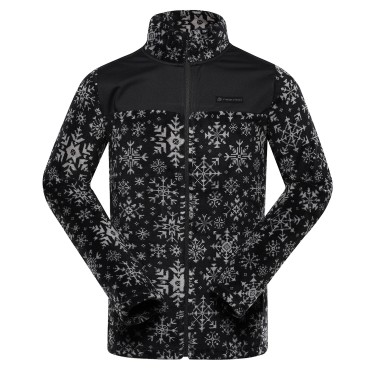 Мъжки полар EFLIN black pa ALPINE PRO - изглед 2