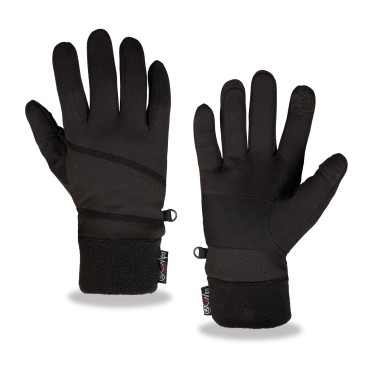 STRETCH GLOVES BLACK CAMPO OUTDOOR CAMPO - view 2