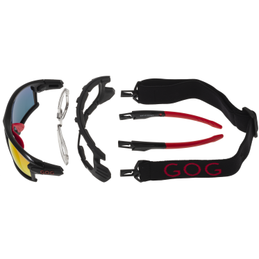 Polarized Bike, Run & Outdoor Sunglasses GOG, GLAZE E357-4PR GOG - view 3