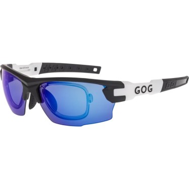 Polycarbonate Sunglasses  Steno E540-3R Matt Black / White GOG - view 2