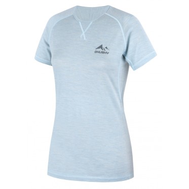 Merino thermal underwear T-shirt Mersa L faded mint HUSKY - view 2