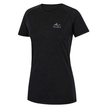 Merino thermal underwear t-shirt Mersa L black HUSKY - view 2