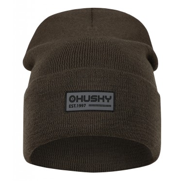 Men's merino cap Merhat 1 khaki HUSKY - view 4