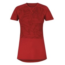 Ladies T-Shirt Husky Merino 100 red HUSKY - view 2