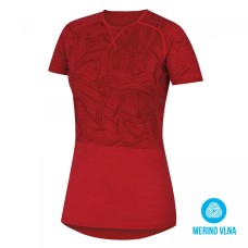 Ladies T-Shirt Husky Merino 100 red HUSKY - view 3