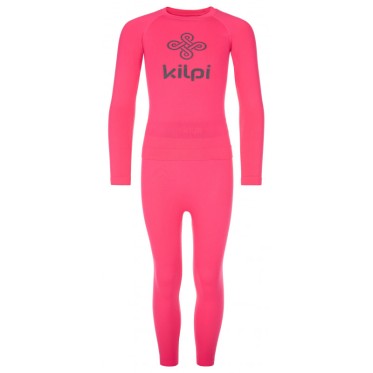 Girl's thermal underwear set Caroline-JG PNK KILPI - view 2