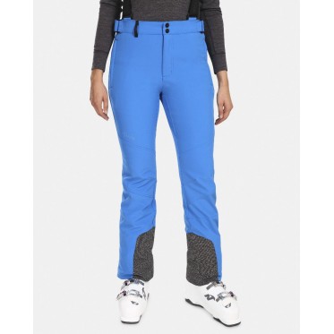 Women´s softshell ski pants Kilpi RHEA-W Max BLU KILPI - view 2