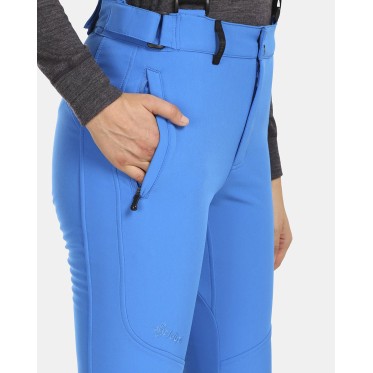 Women´s softshell ski pants Kilpi RHEA-W Max BLU KILPI - view 5