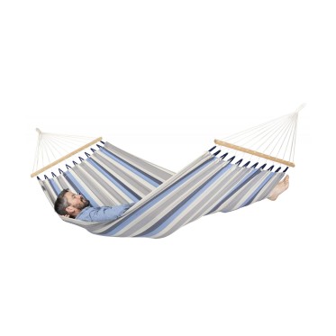 Single Spreader Bar Hammock Alisio Sea Salt LA SIESTA - view 5