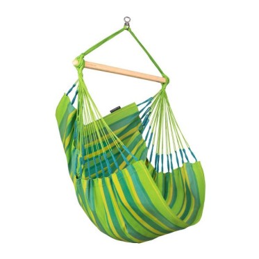 Single Hammock Chair Domingo Lime LA SIESTA - view 2