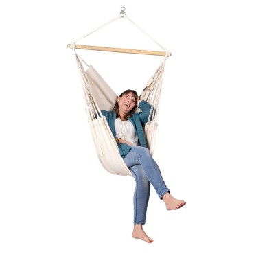 Single Hammock Chair Habana Latte LA SIESTA - view 3