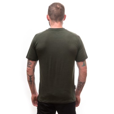 Мъжка мерино тениска MERINO AIR PT tee ss GRN SENSOR - изглед 5