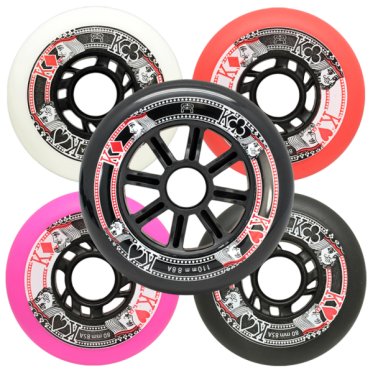 Wheels STREET KINGS 80 BLACK - 4 pieces FR-SKATES - view 2