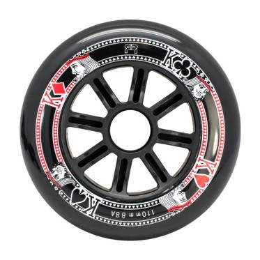 Wheels STREET KINGS 80 BLACK - 4 pieces FR-SKATES - view 4