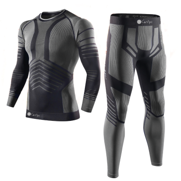 TACT SET BLACK/GREY BASE LAYER CAMPO OUTDOOR CAMPO - view 2