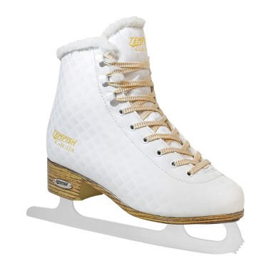 CLASSIC FIGURE ICE SKATES GIULIA WHITE TEMPISH - view 2