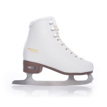 CLASSIC FIGURE ICE SKATES GIULIA WHITE TEMPISH - view 12