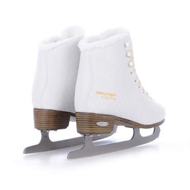 CLASSIC FIGURE ICE SKATES GIULIA WHITE TEMPISH - view 23