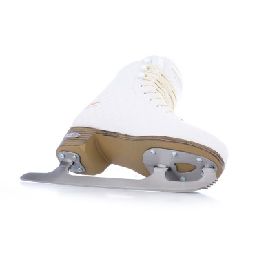 CLASSIC FIGURE ICE SKATES GIULIA WHITE TEMPISH - view 20