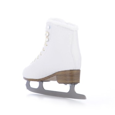 CLASSIC FIGURE ICE SKATES GIULIA WHITE TEMPISH - view 14