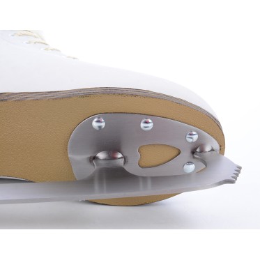 CLASSIC FIGURE ICE SKATES GIULIA WHITE TEMPISH - view 19