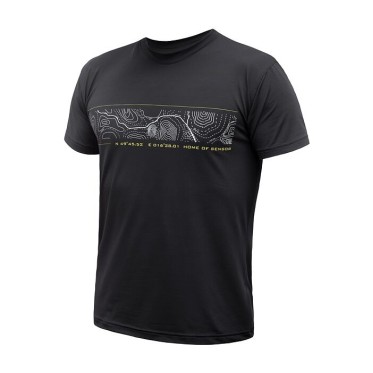 Man's T-shirt Gps black Coolmax SENSOR - view 2